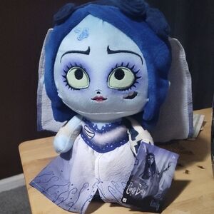 Corpse Bride Emily Plush Doll - Blue and White